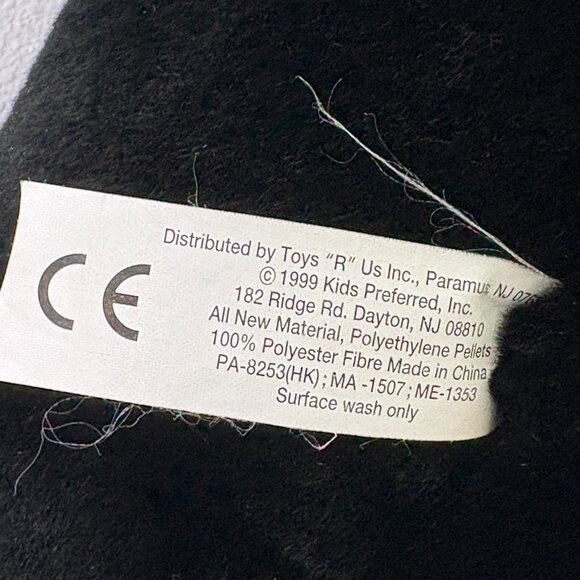 Animal Alley Toys R US Black Lab Labrador Plush Dog 25" Stuffed Animal 1999 VTG - Picture 7 of 9